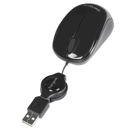 Mouse Ottico Usb Targus Retractable Compatto
