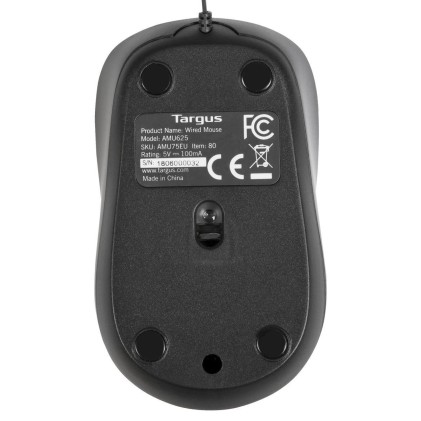 Mouse Ottico Usb Targus Retractable Compatto