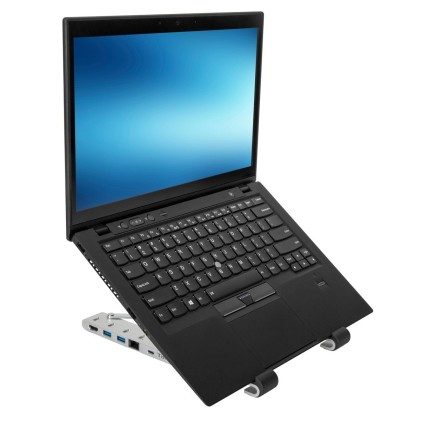 Supporto Notebook 10-15.6 Targus Docking Usba-Usbc-Hdmi 4K 5 Posiz.