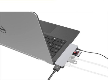 Hiper Drive Hub Usb -C 7 In 1 Adatto Per Macbook Air E Pro
