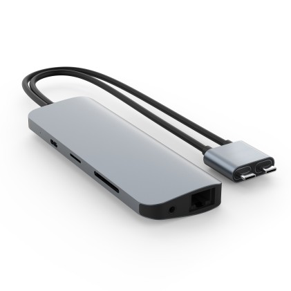 Hiper Drive Hub Usb-C Viper 10 In 2 Per Macbook Chromebook E Pc
