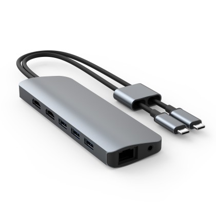 Hiper Drive Hub Usb-C Viper 10 In 2 Per Macbook Chromebook E Pc