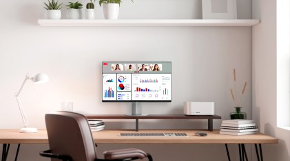 Monitor TCL 24G54 MiniLED 16:9 da 23,8" - FHD - 100 Hz - Risposta 5 ms - Vesa 75x75 - Bianco