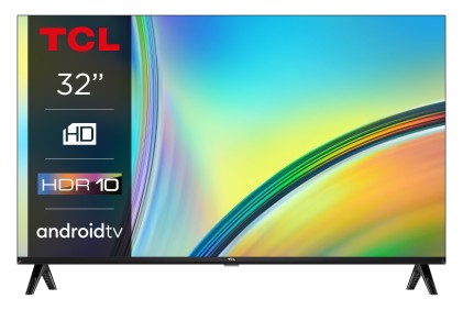 TCL Serie S54 Smart TV HD Ready 32" 32S5400A, HDR 10, Dolby Audio, Multisound, Android TV