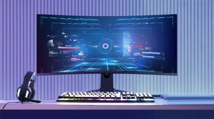 TCL R83 34R83Q Monitor PC 94 cm (37") 3440 x 1440 Pixel LED Nero, Bianco