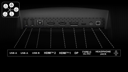 TCL R83 34R83Q Monitor PC 94 cm (37") 3440 x 1440 Pixel LED Nero, Bianco