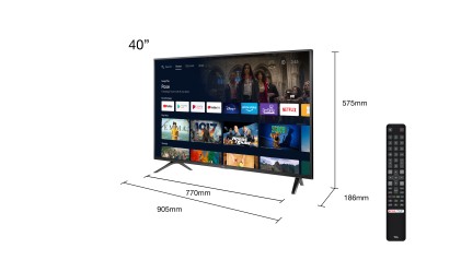 Tcl Smart Tv 40" Full Hd Hdr Android Tv Nero