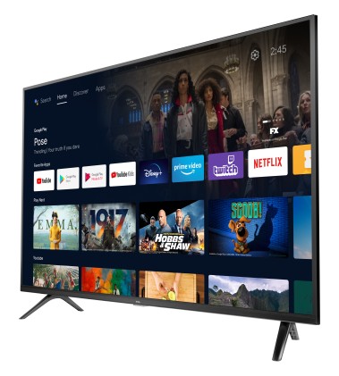 Tcl Smart Tv 40" Full Hd Hdr Android Tv Nero