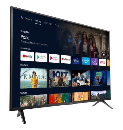 Tcl Smart Tv 40" Full Hd Hdr Android Tv Nero