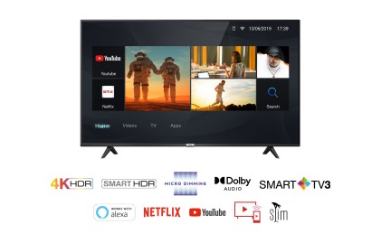 Tcl Tv 43 4K Slim Con Hdr Etcl Tv 43 4K Slim Con Hdr E Smart Tv 3.0 Nero