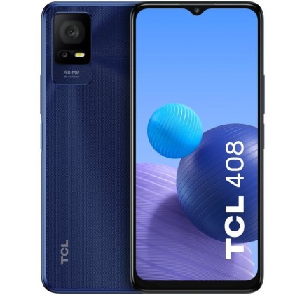 Tcl Smartphone 408 4Gb 64Gb Blue Dual Sim