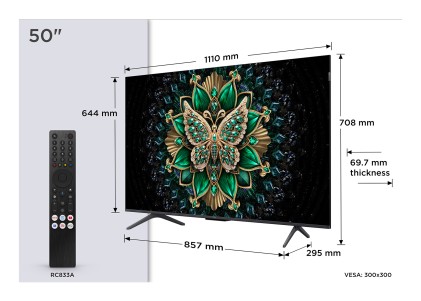 Tcl Smart Tv 50" Qd-Mini Led