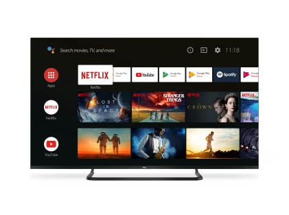 Tcl Tv 50 4K Uhd Ultra Sottile Con Hdr Pro E Android Tv Dvb-T2/C/S2