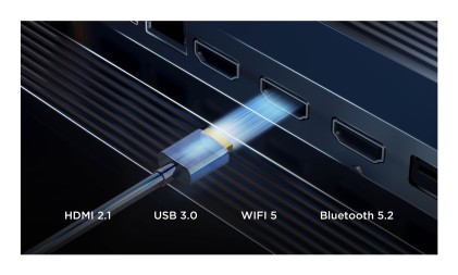 TCL P7K Serie Smart TV QLED 4K 50" 50P7K, Dolby Vision - Atmos, HDR10+, Google TV