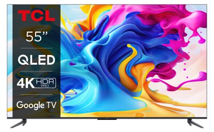 TCL Serie C64 4K QLED 55" 55C649 Dolby Atmos Google TV
