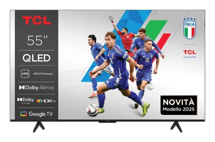 TCL P7K Serie Smart TV QLED 4K 55" 55P7K, Dolby Vision - Atmos, HDR10+, Google TV