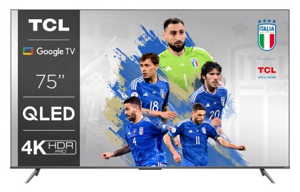Tcl Smart Tv 75" Qled Ultra Hd 4K Hdr Android Tv Nero