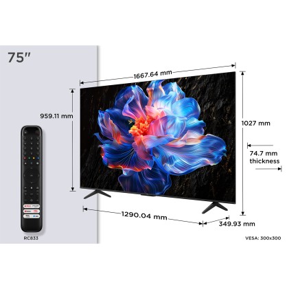 Tcl Smart Tv 75" 4K