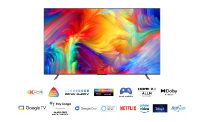 Tcl Smart Tv 85 Ultra Hd 4K Con Hdr E Android Tv Nero