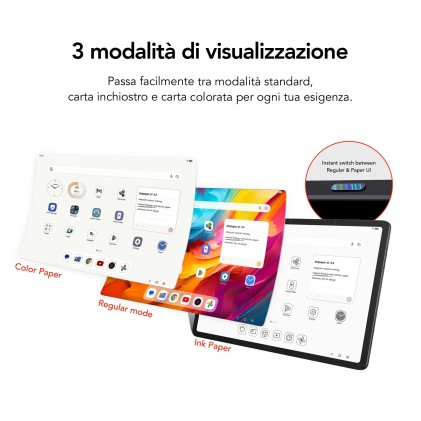 Tcl Tablet Pc Nxtpaper 11+ Mediatek Helio G99 8Gb 256Gb 11,5 2.2K Android + Custodia E Pennino