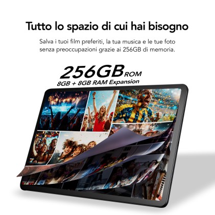 Tcl Tablet Pc Nxtpaper 11+ Mediatek Helio G99 8Gb 256Gb 11,5 2.2K Android + Custodia E Pennino