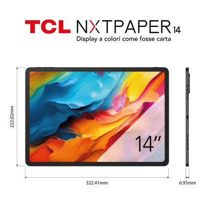 Tcl Tablet Pc Nxtpaper 14 Mediatek Helio G99 G99 8Gb 256Gb 14 2.4K Android