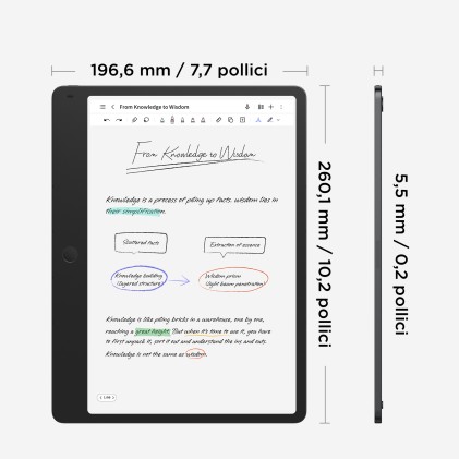 Tcl Tablet Pc Note A1 Nxtpaper 11,5 2.2K 120Mhz  Grey T-Pen Pro + Magnetic Flip Case