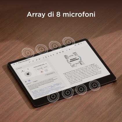 Tcl Tablet Pc Note A1 Nxtpaper 11,5 2.2K 120Mhz  Grey T-Pen Pro + Magnetic Flip Case