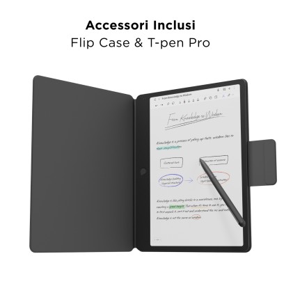 Tcl Tablet Pc Note A1 Nxtpaper 11,5 2.2K 120Mhz  Grey T-Pen Pro + Magnetic Flip Case