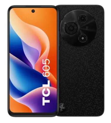 TCL 605 17 cm (6.7") Doppia SIM Android 15 4G USB tipo-C 8 GB 256 GB 5200 mAh Nero