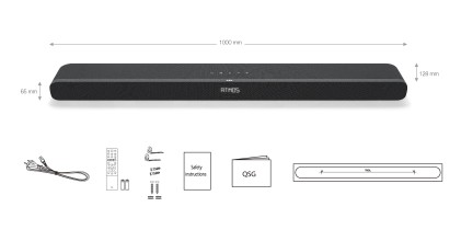 Soundbar Tcl Ts8111 Subwoofer Integrati Shadow Black