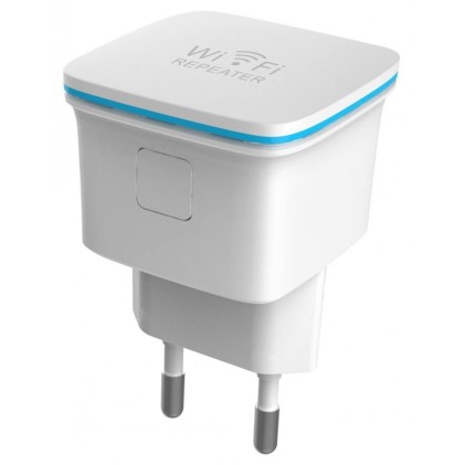 Extender Wi Fi Techly Ripetitore Wireless 300N Con Wps I-Wl-Repeater