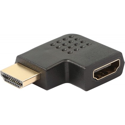 Connettore Video Techly Adattatore Hdmi Maschio Femmina Angolato 90&deg; I