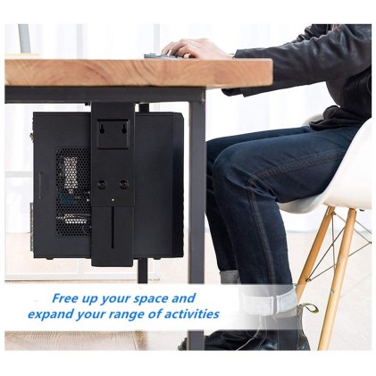 Supporto Desktop Techly Ica-Cs 66 Supporto Cpu Sotto Scrivania Parete