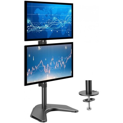 Supporto Monitor Scrivania Techly Ica-Lcd 2520V Stand Black