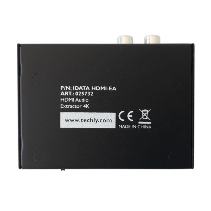 Scheda Audio Techly Idata Hdmi-Ea Estrattore Audio Hdmi Spdif+Rca R L