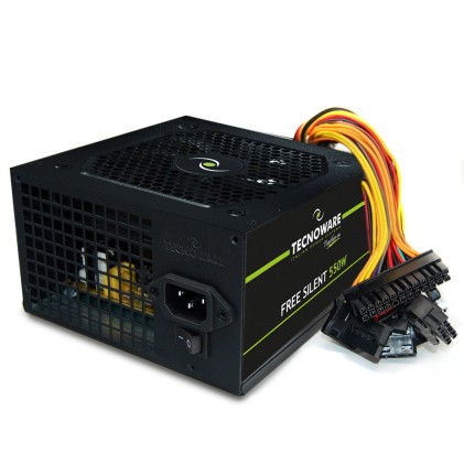 Alimentatore 550W 12Cm Free Silent 2*Sata 2*Molex Togheter On