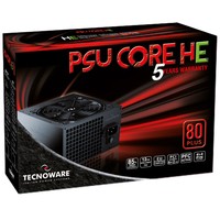 Tecnoware Alimentatore Per Pc, Core He 650 Watt, Atx, 150X140X85Mm, Alta Efficienza (85), Active Pfc, Garanzia 5 Anni