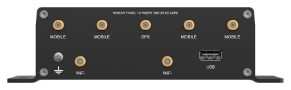 Teltonika ATRM50 5G Router for Transportation, Ultra-High Cellular Speeds, M12 CONNECTORS, DUAL SIM & eSIM, EN 45545-2 and EN 50155, PSU not included router wireless Gigabit Ethernet Dual-band (2.4 GHz/5 GHz) Nero