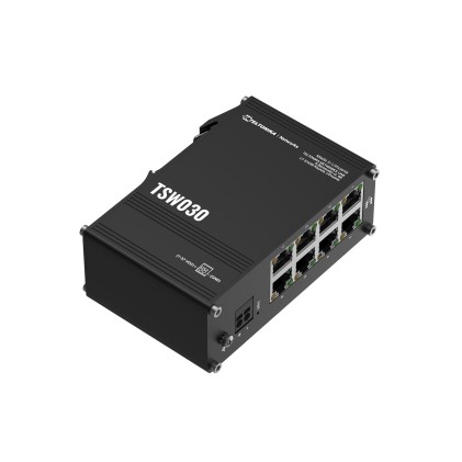 Teltonika Switch TSW030 8x RJ45 100Mb/s, IP30