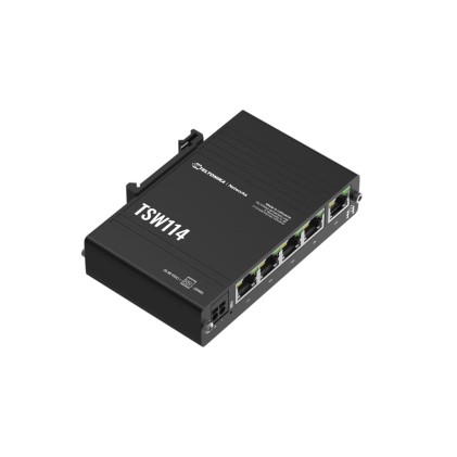 Teltonika TSW114000000 switch di rete Non gestito Gigabit Ethernet (10/100/1000) Nero