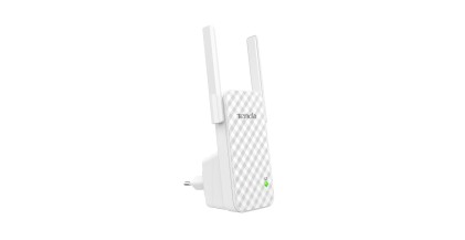 Tenda Range Extender Wireless 300Mbps 802.11B/G/N, 2.4Ghz, 2 Antenne 3Dbi, Pulsante Wps