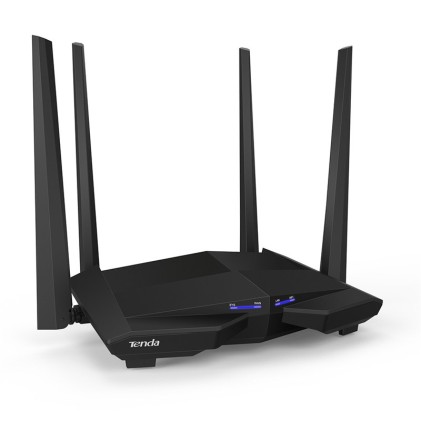 Tenda AC10U-EU router wireless Dual-band (2.4 GHz/5 GHz) Gigabit Ethernet Nero