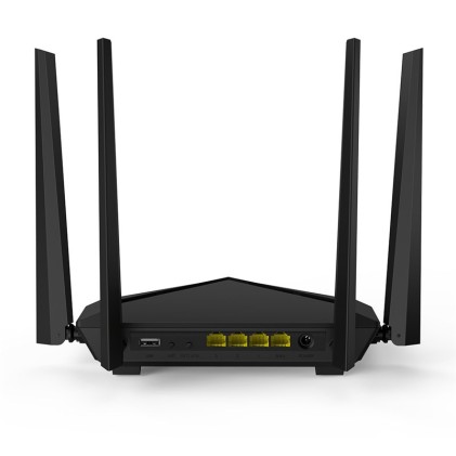 Tenda AC10U-EU router wireless Dual-band (2.4 GHz/5 GHz) Gigabit Ethernet Nero