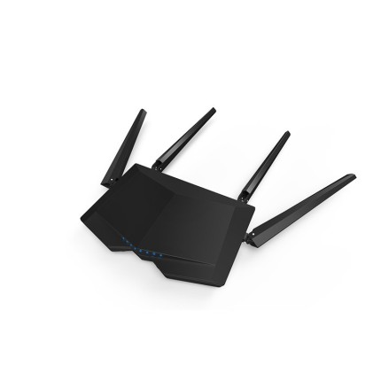 Tenda Router Wireless Ac1200 Dual Band Smart 1 Porta Wan 10/100 3 Porte Lan 10/100 4 Antenne Esterne