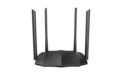Tenda Router Wireless Ac1200 Dual Band Smart 1 Porta Wan Gigabit 3 Porte Lan Gigabit 4 Antenne Esterne