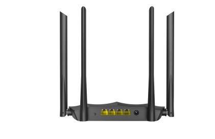 Tenda Router Wireless Ac1200 Dual Band Smart 1 Porta Wan Gigabit 3 Porte Lan Gigabit 4 Antenne Esterne