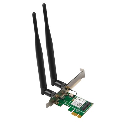 Tenda Scheda Di Rete Pci Express Wi-Fi 6 Dual Band 2.4-5Ghz, Bluetooth 5.0