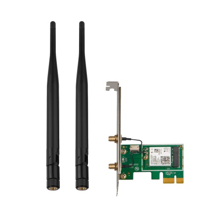 Tenda Scheda Di Rete Pci Express Wi-Fi 6 Dual Band 2.4-5Ghz, Bluetooth 5.0