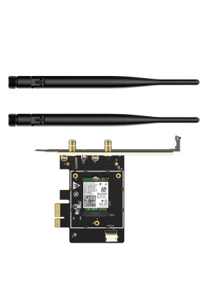 Tenda Scheda Di Rete Pci Express Tri-Band Gigabit Wi-Fi 6E Pci-E